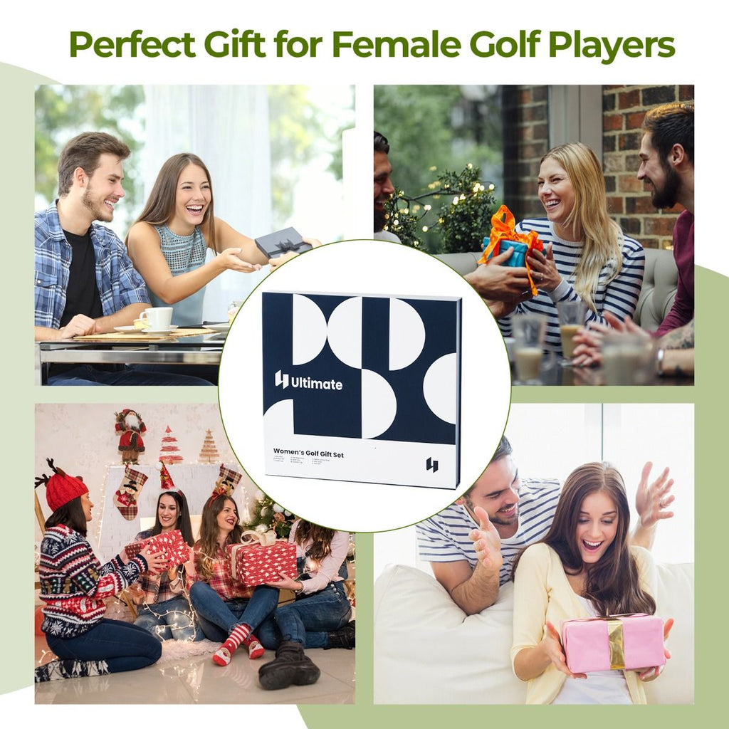 Father's Day Golf Accessories Gift Set - Hi-End Golf Gift Box for Dad