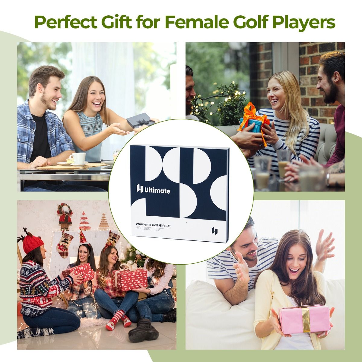 Father's Day Golf Accessories Gift Set - Hi-End Golf Gift Box for Dad