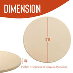pizza stone with peel & cutter - sedol (5)