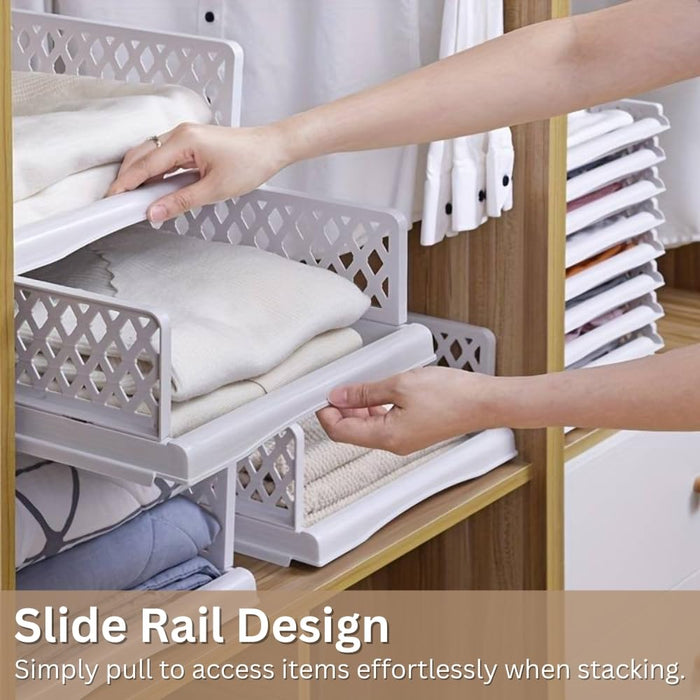 wardrobe storage organiser (set of 4) - sedol (2)